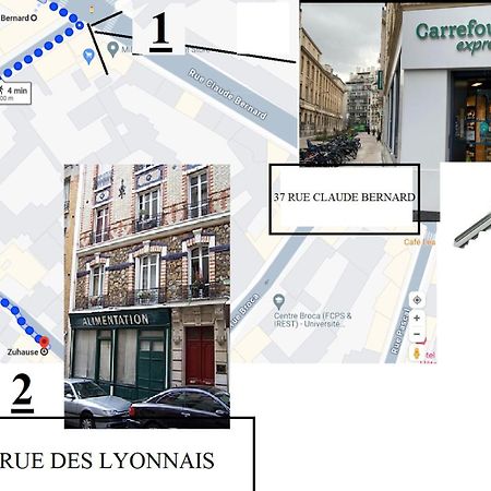 Ferienwohnung Petite Maison Avec Cour Dans Les Beaux Quartiers-Vous Faites Le Menage- Very Good Prices For T-H-E Location But You Have To Clea-N Th-E Flat Paris Exterior foto