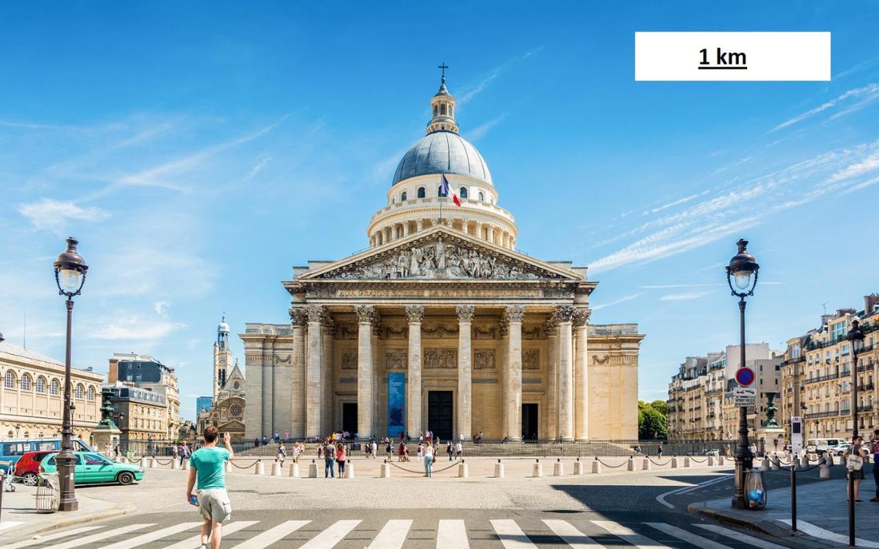 Ferienwohnung Petite Maison Avec Cour Dans Les Beaux Quartiers-Vous Faites Le Menage- Very Good Prices For T-H-E Location But You Have To Clea-N Th-E Flat Paris Exterior foto